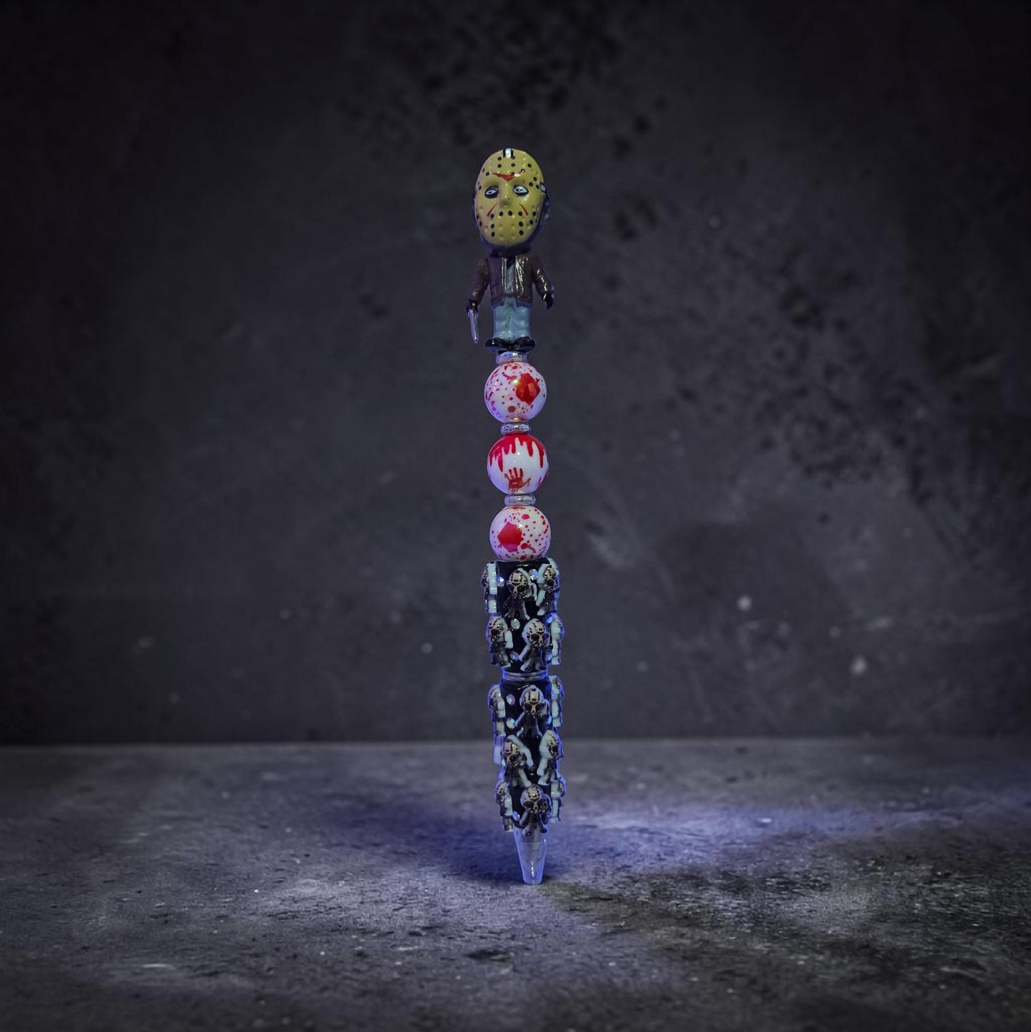 Horror Character Beaded Pen