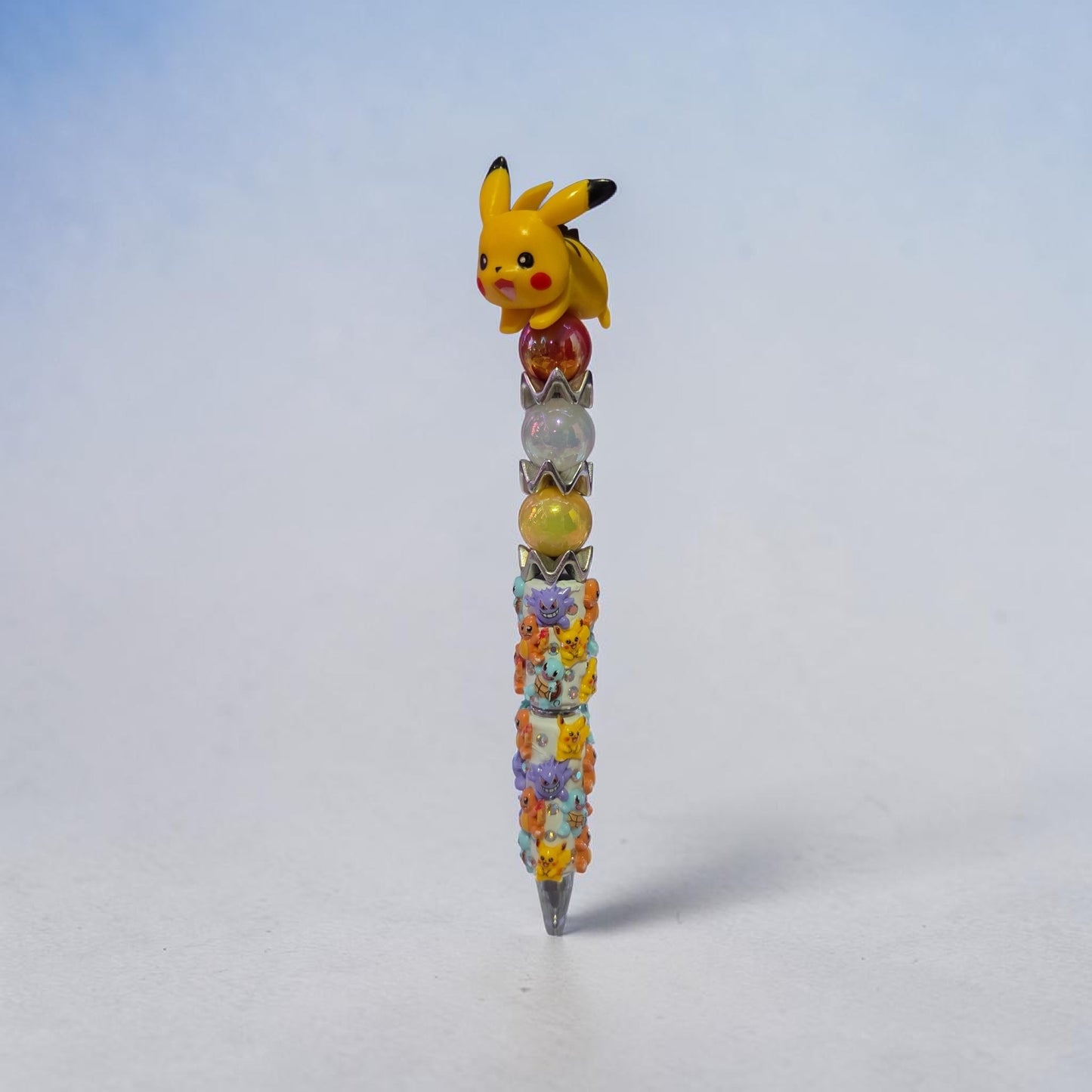 Yellow Mouse Beaded Pen