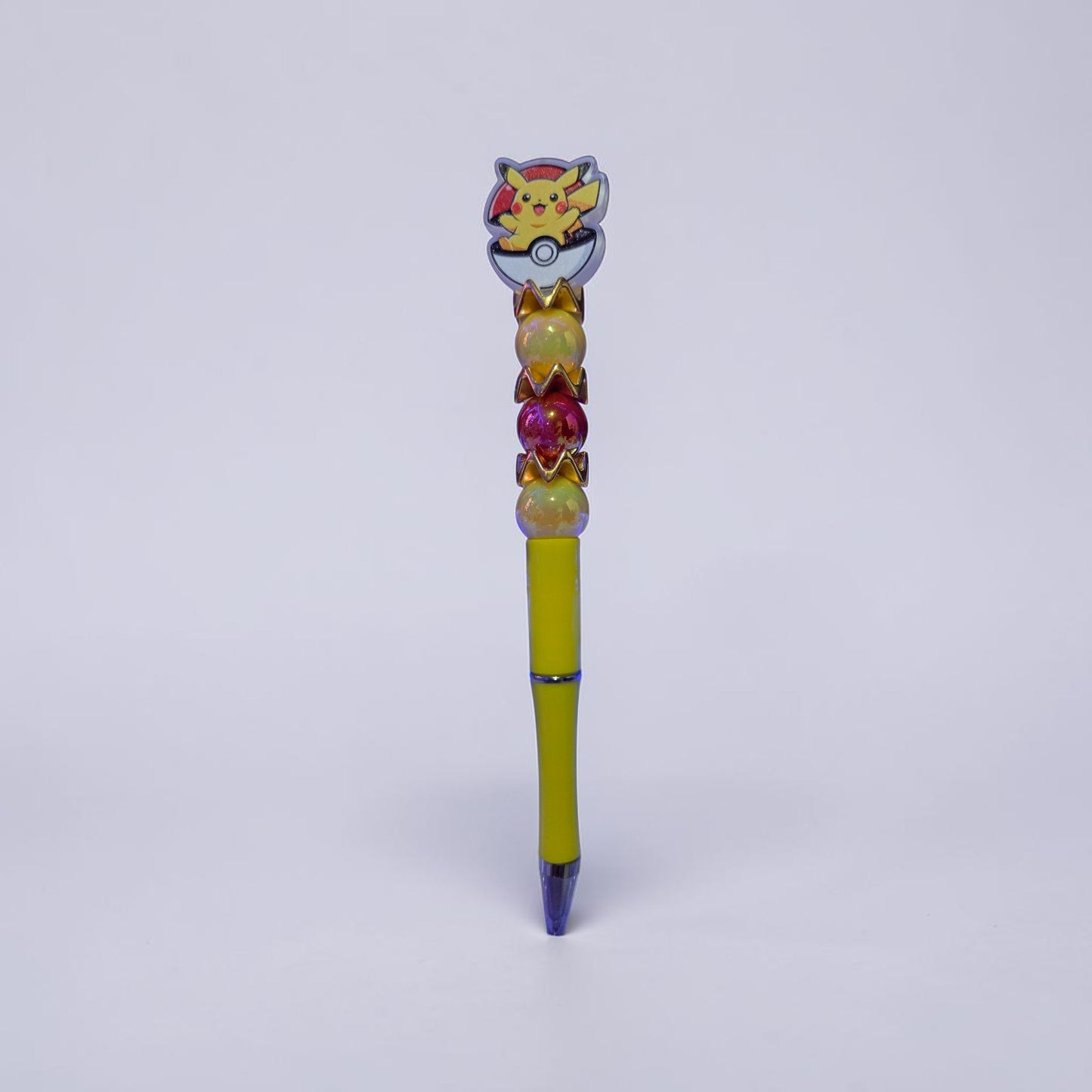 Yellow Beaded Pen