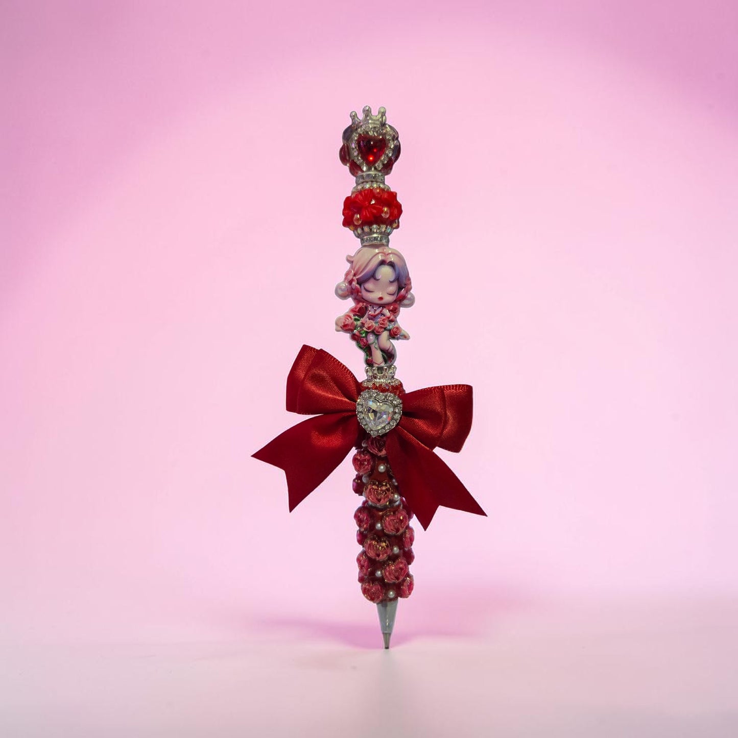 Red SP Extended Beaded Pen